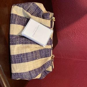 Good People small/medium soft handbag in dark blue